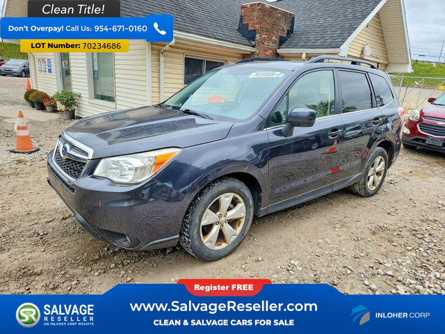 Used 2014 Subaru Forester 2.5i Limited w/ Popular Package #2 AWD/4WD image 1