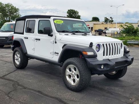 Used 2022 Jeep Wrangler Unlimited Sport AWD/4WD image 2