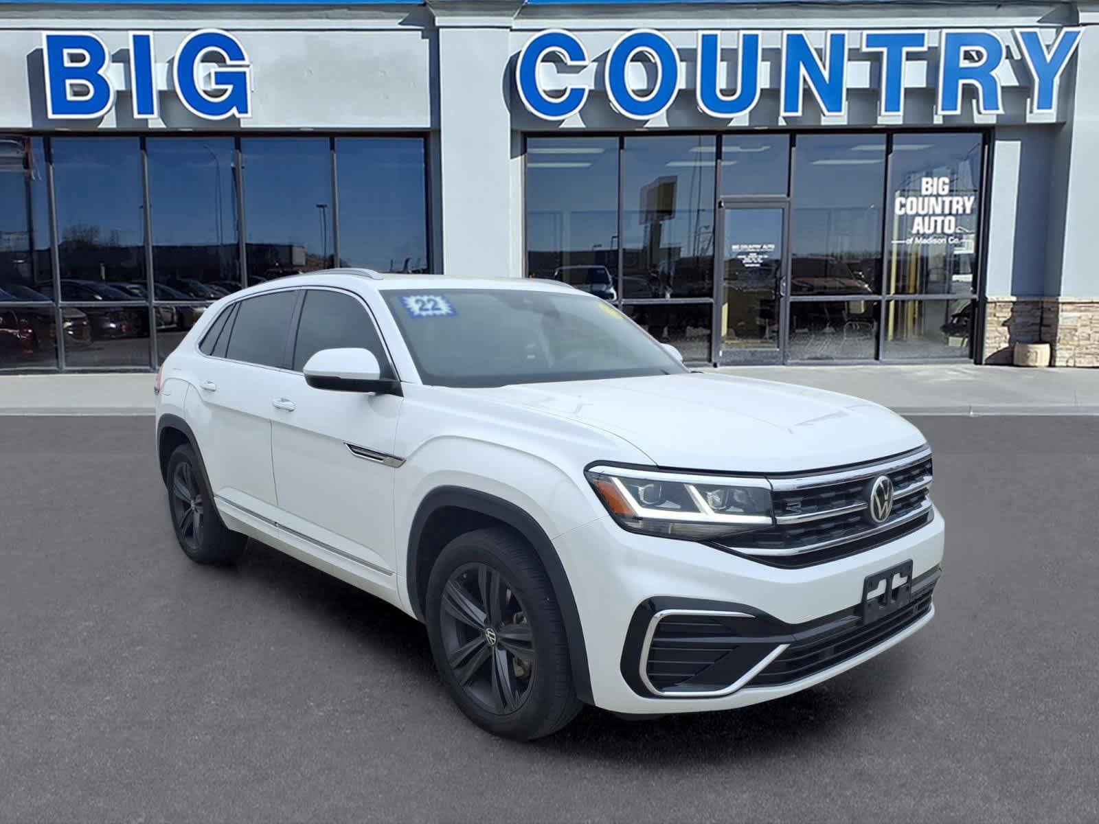 Used 2022 Volkswagen Atlas Cross Sport SEL R-Line AWD/4WD image 3