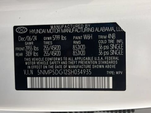 Used 2025 Hyundai Santa Fe Calligraphy AWD/4WD image 29
