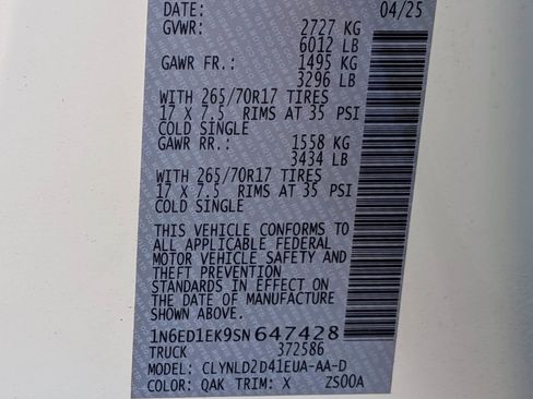 New 2025 Nissan Frontier PRO-4X image 31