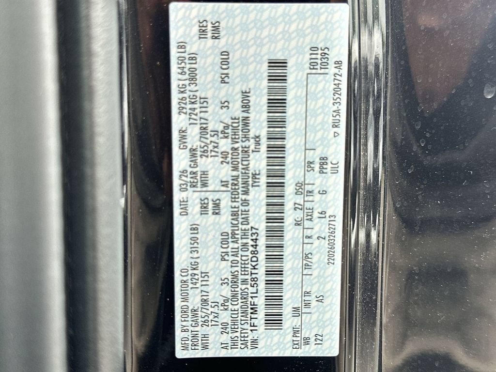 New 2026 Ford F150 XL AWD/4WD image 35