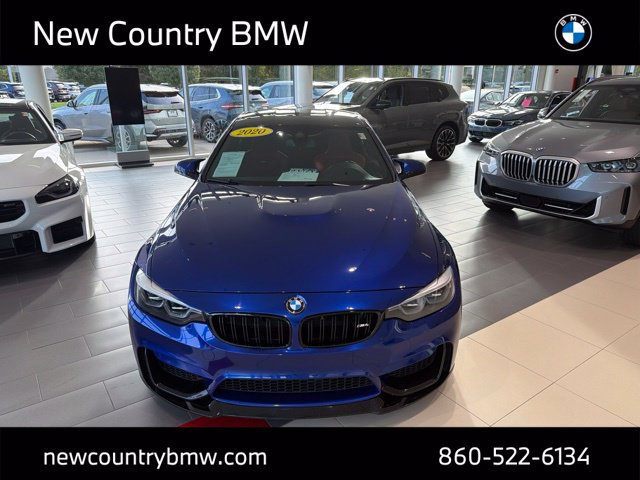 Used 2020 BMW M4 Coupe w/ Executive Package RWD image 2