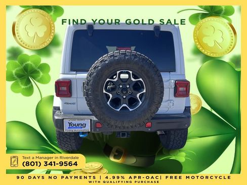 Used 2023 Jeep Wrangler Unlimited Rubicon 4xe w/ Steel Bumper Group image 4