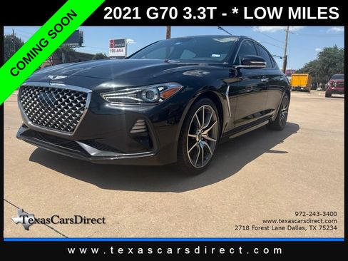 Used 2021 Genesis G70 3.3T RWD image 1