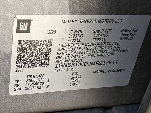 Used 2021 Chevrolet Suburban LT w/ LT Signature Package AWD/4WD image 28