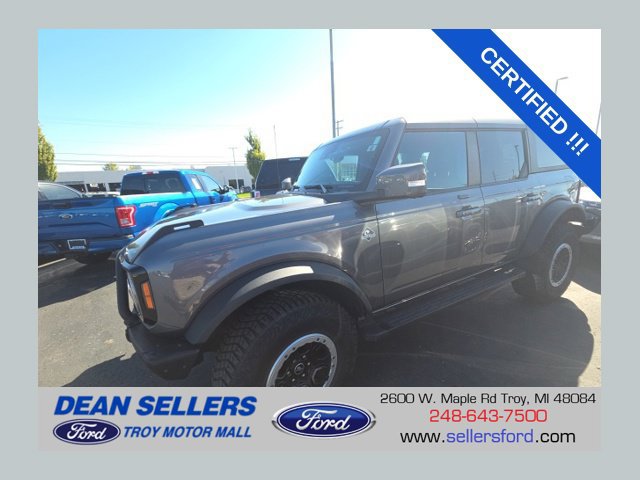 Certified 2023 Ford Bronco Outer Banks w/ Sasquatch Package AWD/4WD image 1