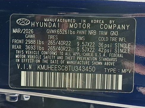 New 2026 Genesis GV80 3.5T Prestige image 24