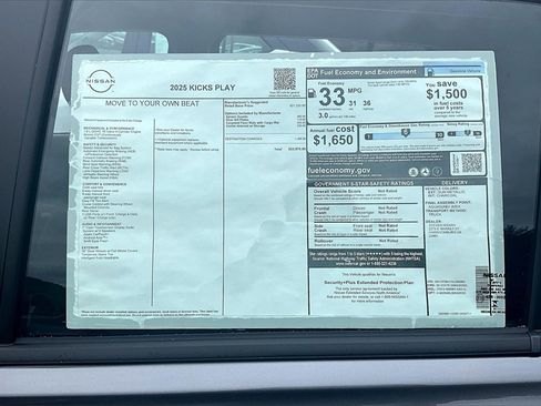 New 2025 Nissan Kicks Play S image 33