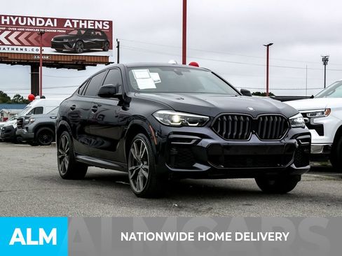 Used 2022 BMW X6 M50i w/ Premium Package AWD/4WD image 4