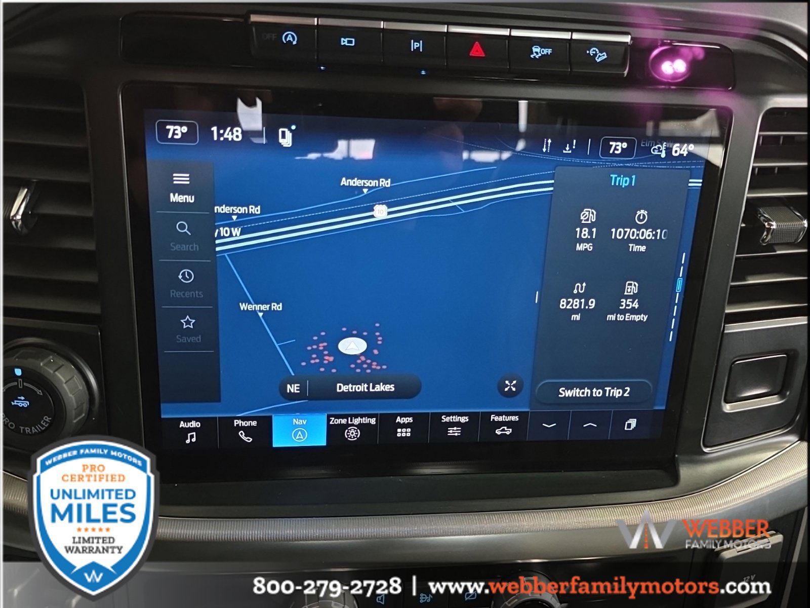 Used 2024 Ford F150 Lariat w/ FX4 Off-Road Package AWD/4WD image 28