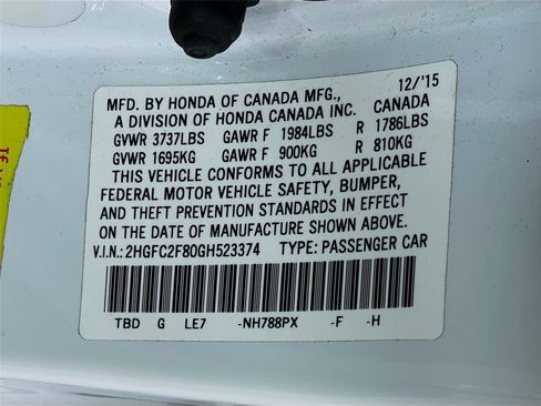 Used 2016 Honda Civic EX image 32