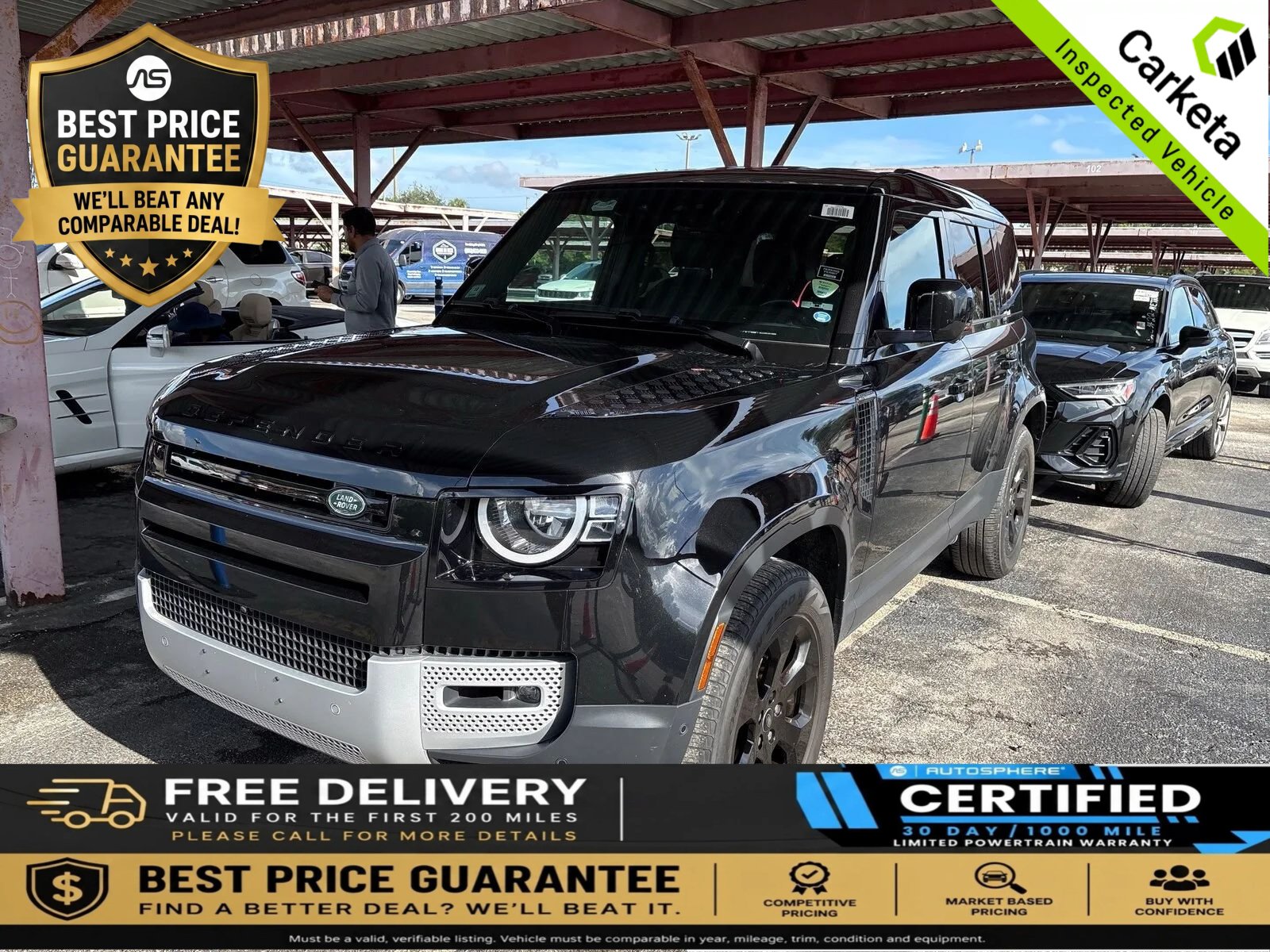 Used 2023 Land Rover Defender 110 S AWD/4WD image 1