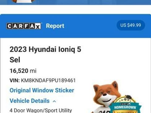 Used 2023 Hyundai Ioniq 5 SEL AWD/4WD image 5
