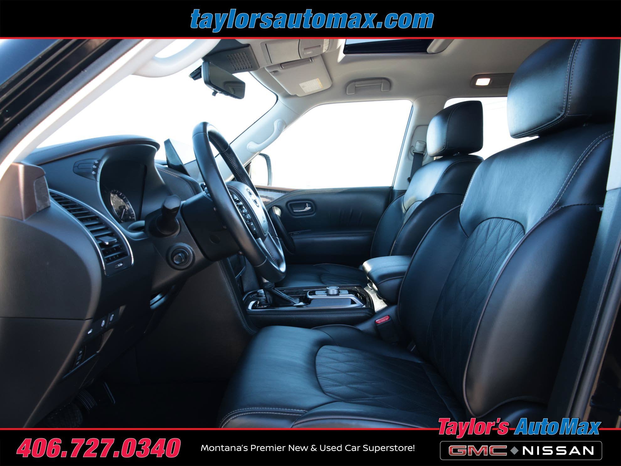 Used 2023 Nissan Armada Platinum w/ Captain's Chairs Package AWD/4WD image 5