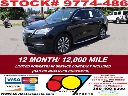 Used 2015 Acura MDX SH-AWD w/ Technology Package image 3