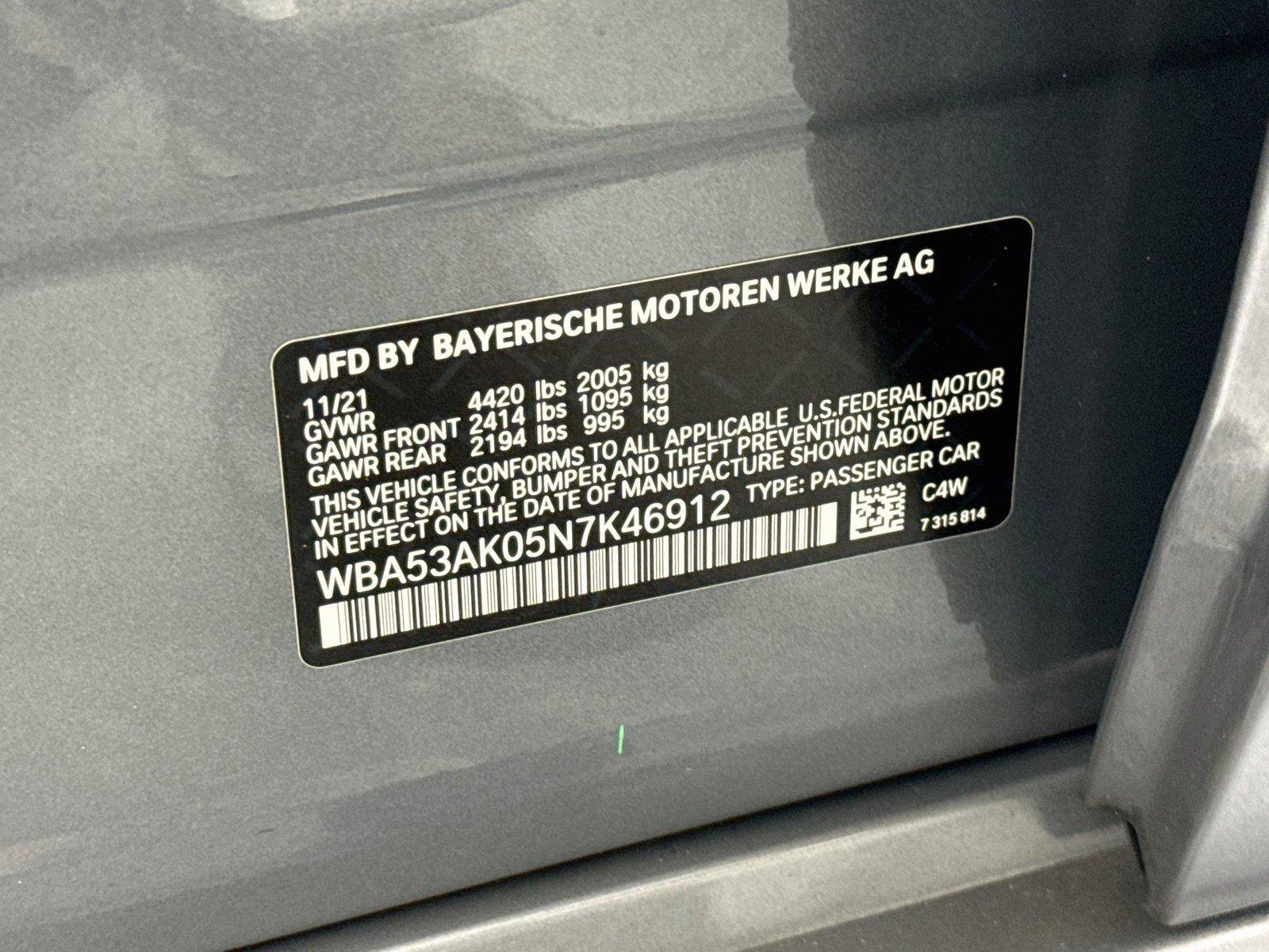 Used 2022 BMW 228i Gran Coupe w/ M Sport Package FWD image 38