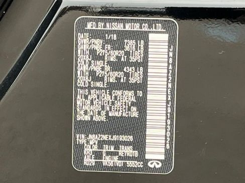 Used 2018 INFINITI QX80 4WD image 41