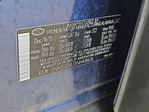 Used 2022 Hyundai Santa Fe SEL w/ Cargo Package AWD/4WD image 36