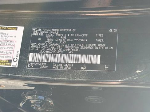 Used 2025 Lexus RX 350 Premium w/ Accessory Package (Z1) FWD image 45