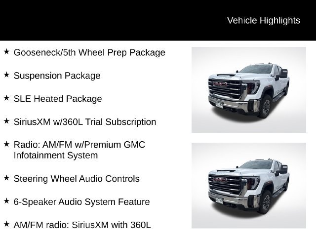 Used 2025 GMC Sierra 2500 SLE w/ SLE Value Package; AWD/4WD image 12