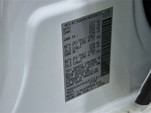 Used 2025 Nissan Frontier PRO-4X w/ Pro Premium Package image 33