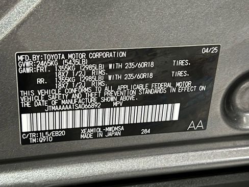 Certified 2025 Toyota bZ4X FWD image 47