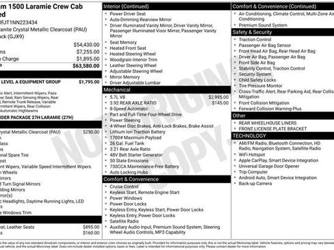 Used 2022 RAM 1500 Laramie AWD/4WD image 41