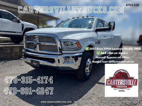 Used 2017 RAM 3500 Laramie AWD/4WD image 1
