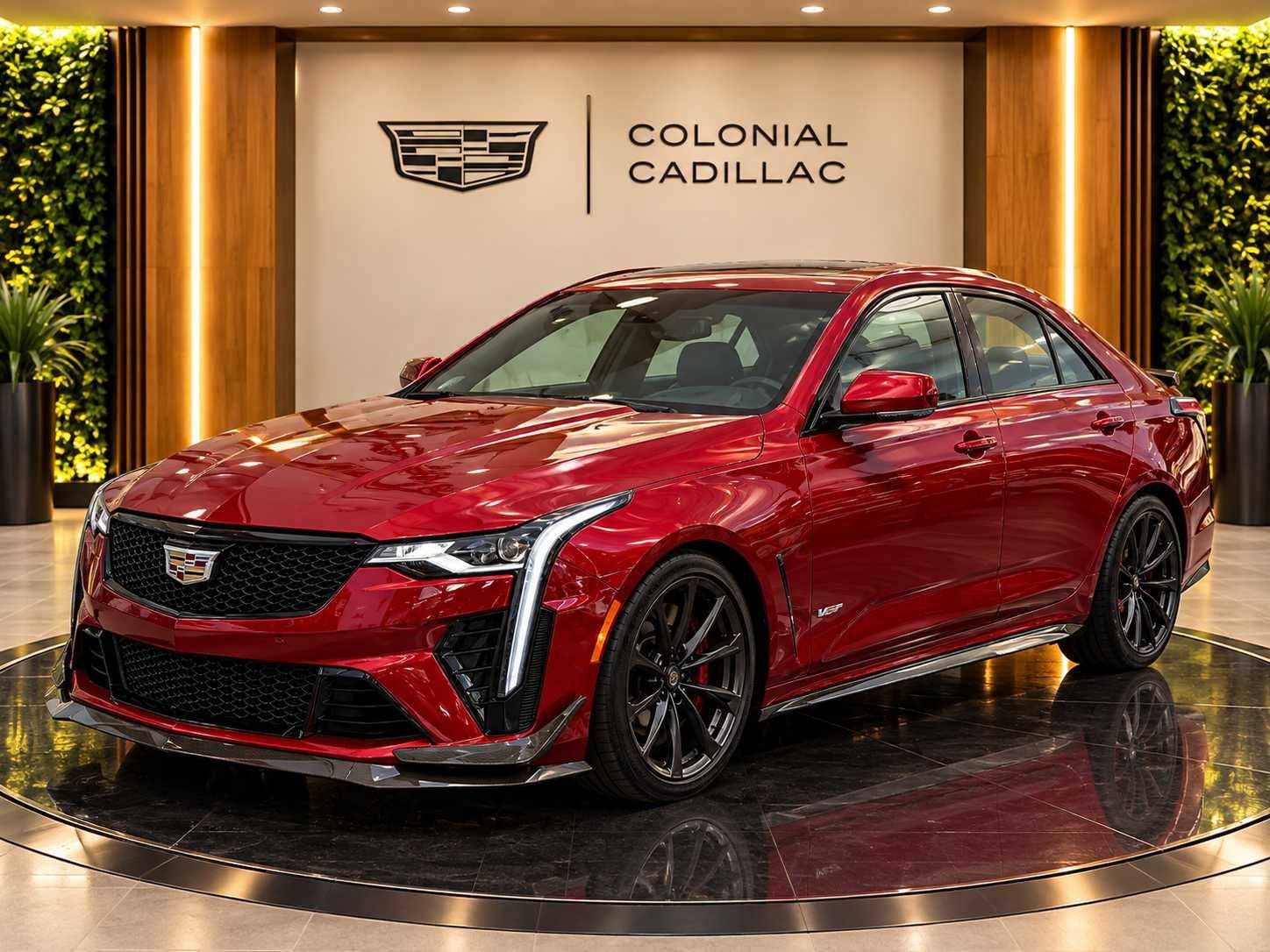 Used 2022 Cadillac CT4 V Blackwing w/ Carbon Fiber 1 Package RWD image 1