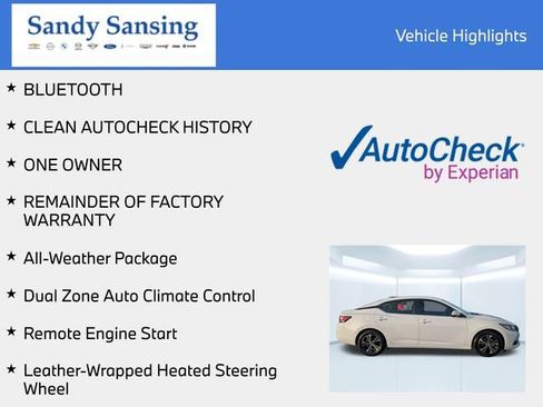 Used 2023 Nissan Sentra SV w/ All-Weather Package image 7