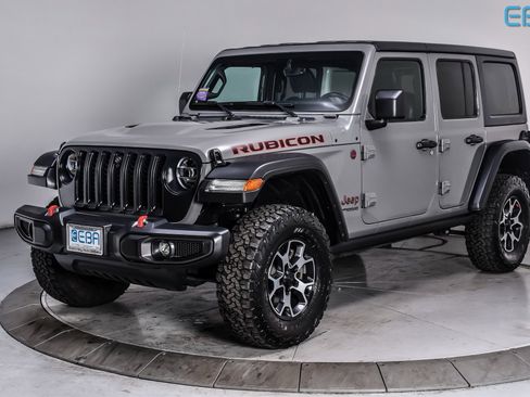 Used 2022 Jeep Wrangler Unlimited Rubicon w/ LED Lighting Group image 2