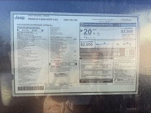 New 2025 Jeep Wrangler Sport S image 19