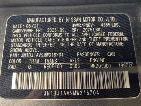 Used 2021 Nissan Rogue Sport S FWD image 33