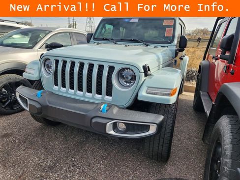 Used 2023 Jeep Wrangler Sahara 4xe w/ Cold Weather Group image 3