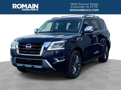 Used 2023 Nissan Armada Platinum w/ Captain's Chairs Package