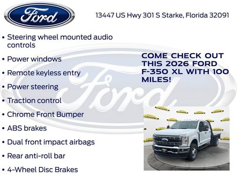 New 2026 Ford F350 XL w/ XL Chrome Package AWD/4WD image 25