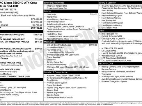 Used 2026 GMC Sierra 3500 AT4 w/ AT4 Premium Plus Package AWD/4WD image 7