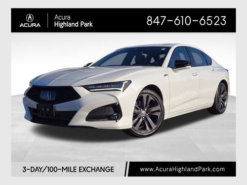 Used 2023 Acura TLX SH-AWD w/ A-SPEC Pkg image 1