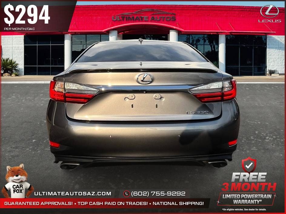 Used 2016 Lexus ES 350 w/ Premium Package w/Wood Trim FWD image 8
