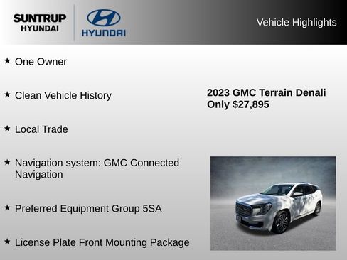 Used 2023 GMC Terrain Denali AWD/4WD image 8