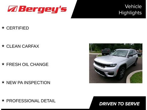 Certified 2025 Jeep Grand Cherokee Limited w/ Luxury Tech Group II AWD/4WD image 5