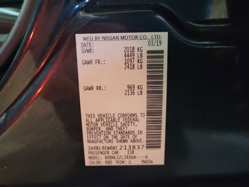 Used 2019 Nissan Altima 2.5 SL AWD/4WD image 33