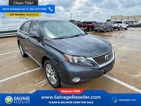 Used 2011 Lexus RX 450h 2WD w/ Premium Pkg image 1
