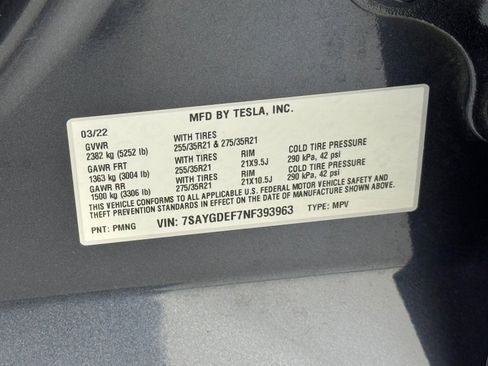 Used 2022 Tesla Model Y Performance image 45