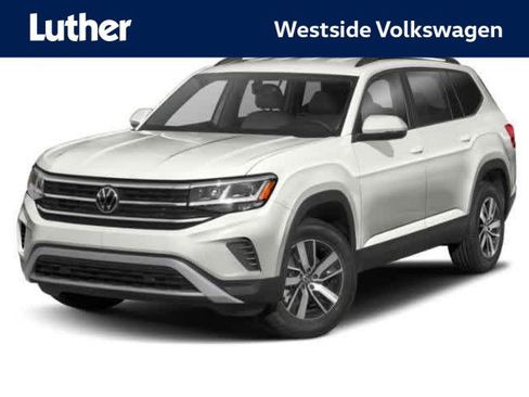 Certified 2022 Volkswagen Atlas SE w/ Panoramic Sunroof Package FWD image 1