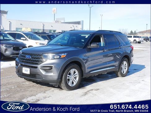 Certified 2022 Ford Explorer XLT w/ Class IV Trailer Tow Package image 1