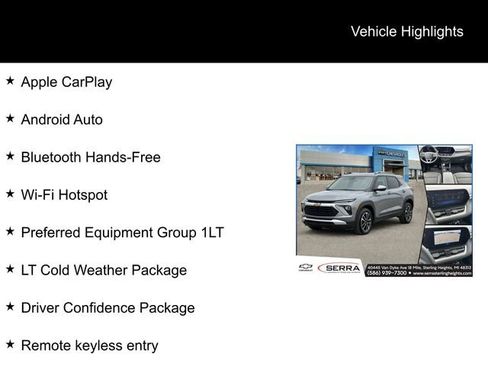 Certified 2024 Chevrolet TrailBlazer LT w/ LT Cold Weather Package FWD image 4