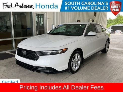 Certified 2025 Honda Accord LX image 1