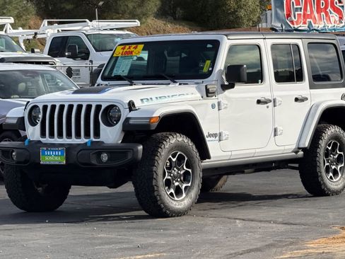 Used 2023 Jeep Wrangler Unlimited Rubicon 4xe w/ Cold Weather Group image 8